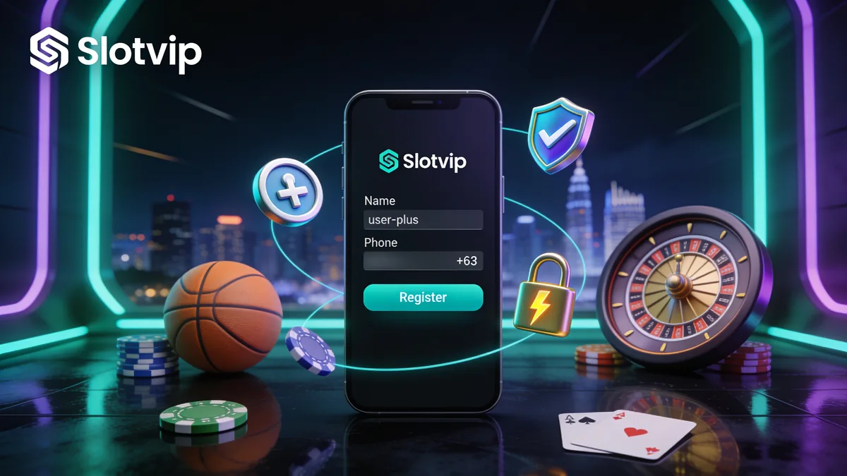 How to Register for a Slotvip Account for players in the Philippines