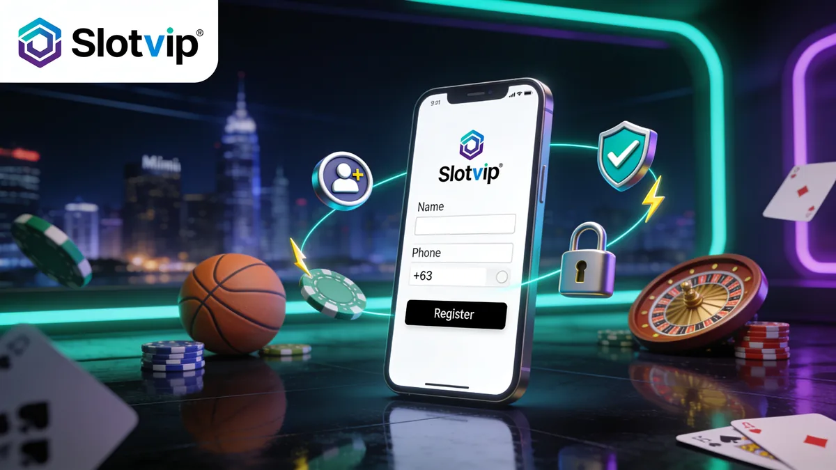 Slotvip Registration: A Step-by-Step Guide: slotvip guide for players in the Philippines